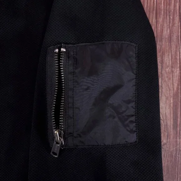 Todd Snyder Varsity Tech Bomber Jacket Mens Small Full Zip Stretch Pockets